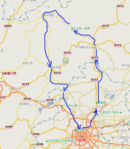 国庆节丰宁坝上骑行